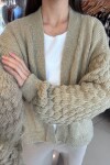 Saco medio Beige