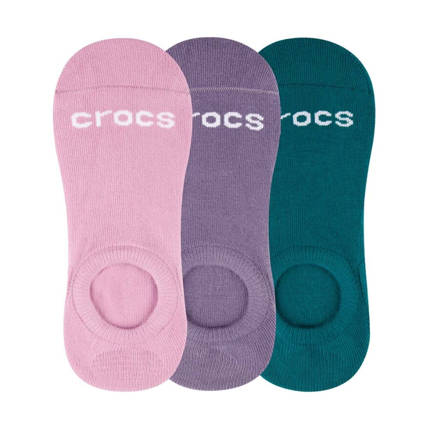 Medias Crocs Low Show (Solid) Unisex Hydrangea