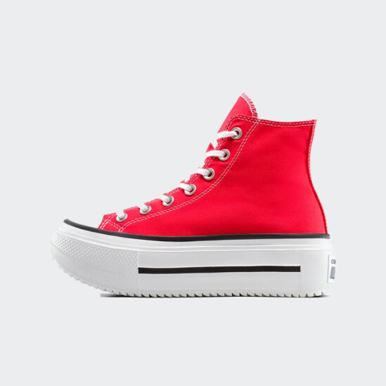 Championes Converse All Star Lift Double Stack Rojo