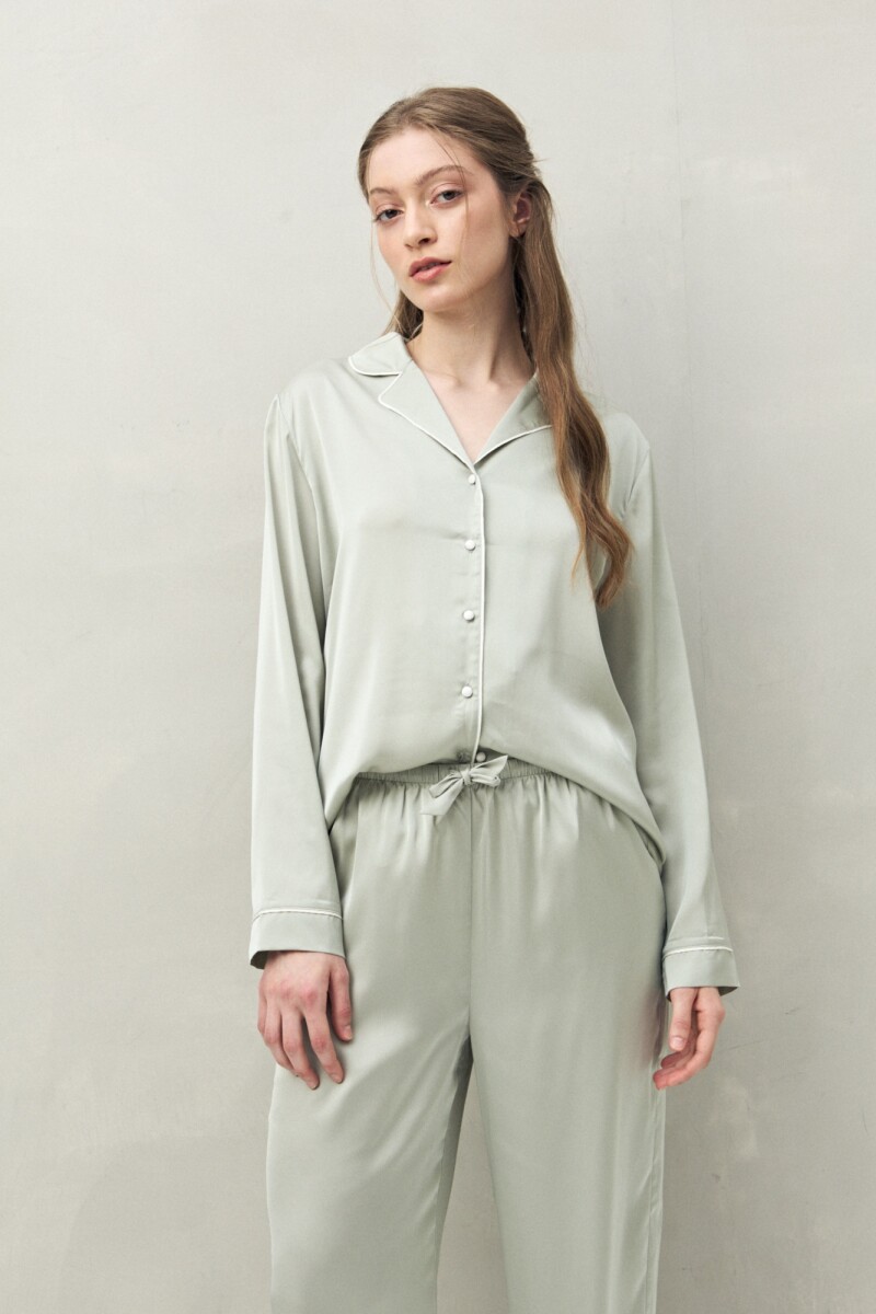 PANTALÓN LAVANDA Verde Grisáceo