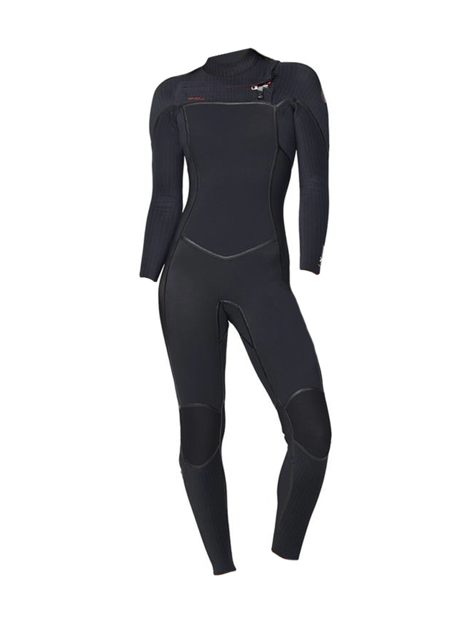 PRE-VENTA (Entrega estimada en Marzo) HyperFire X Dama 4/3mm - Chest Zip Full Wetsuit - Black 