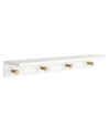 Estanteria Repisa perchero infantil Bia Blanco