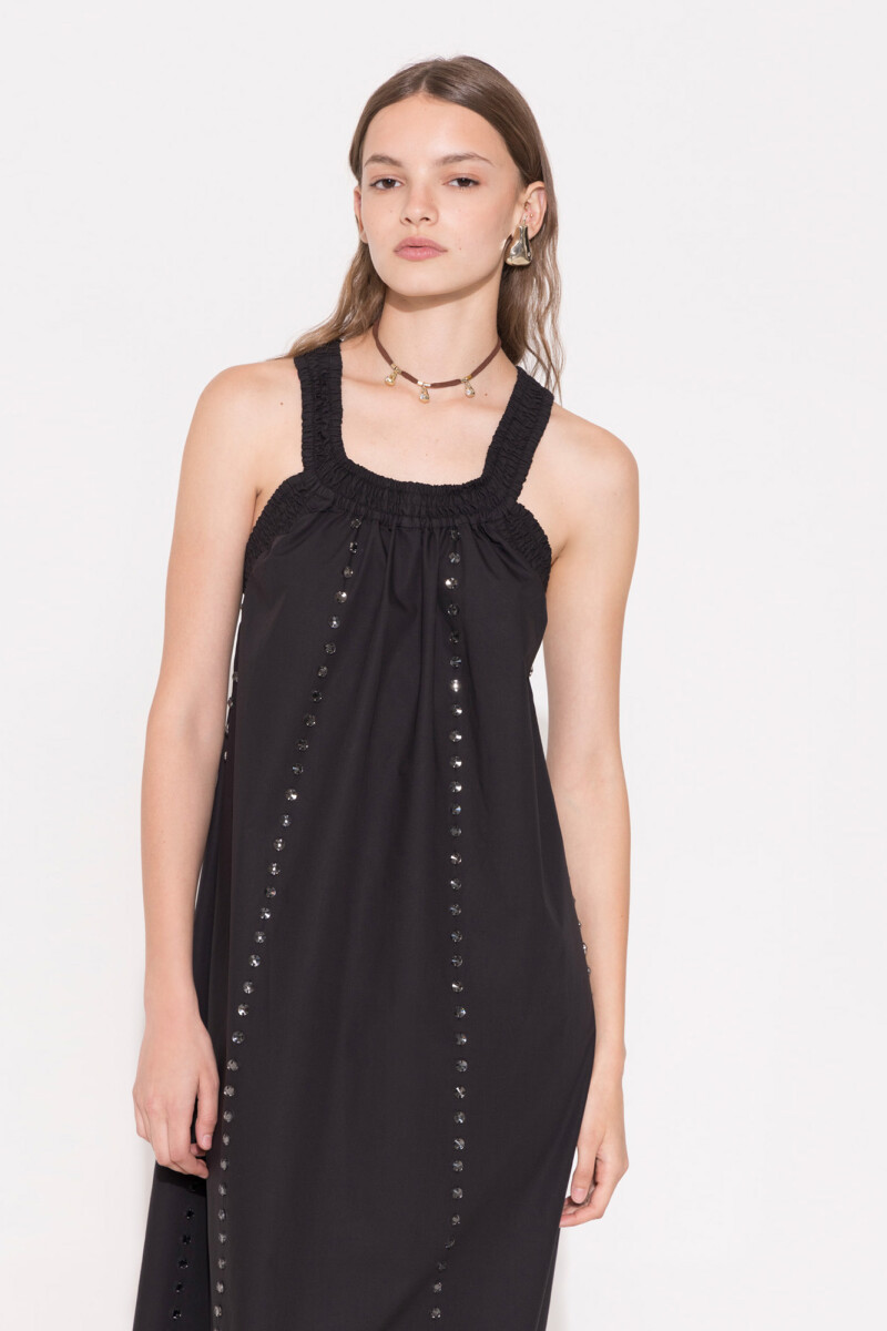 Vestido Shine Negro