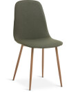 Silla de comedor BISTRUP oliva/roble Silla de comedor BISTRUP oliva/roble