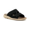 Country Sandalia De Hombre Doble Tira C/ Velcro - Negro Negro
