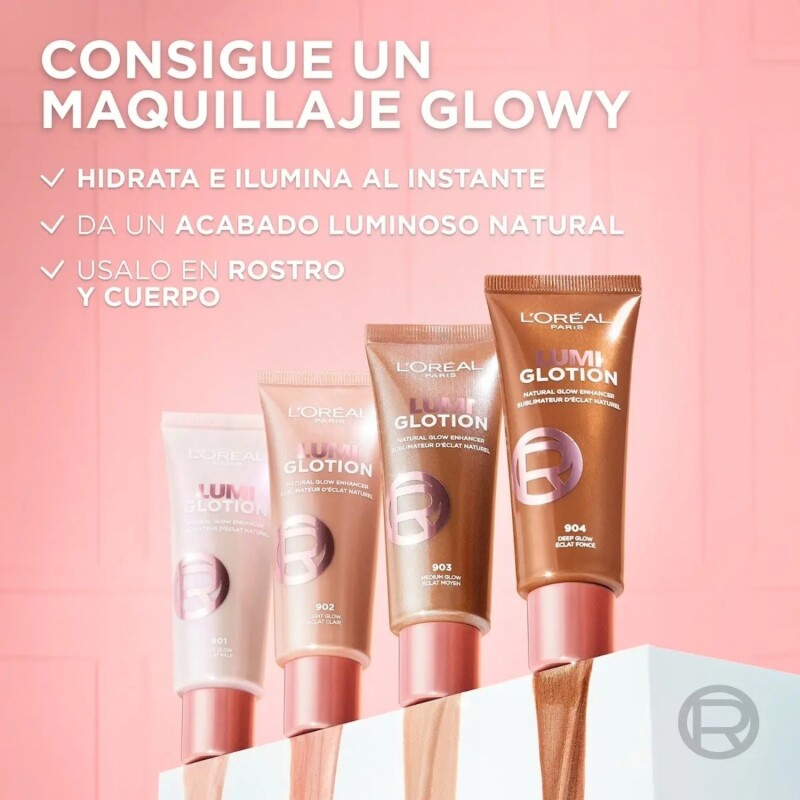 Iluminador Hidratante L'Oreal Lumi Glotion - Medium Glow 903 Iluminador Hidratante L'Oreal Lumi Glotion - Medium Glow 903