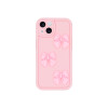 Protector para iPhone 13/14 color rosa diseño moñas Protector Para Iphone 13/14 Color Rosa Diseño Moñas