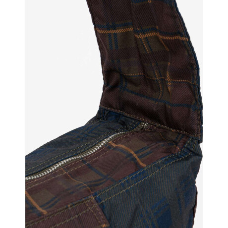 Cartera Saca Escocesa Estampado Escoces