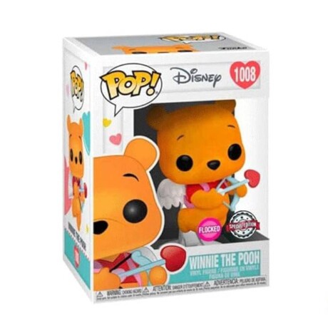 Winnie The Pooh - Disney (Exclusivo - Flocked) - 1008 Winnie The Pooh - Disney (Exclusivo - Flocked) - 1008