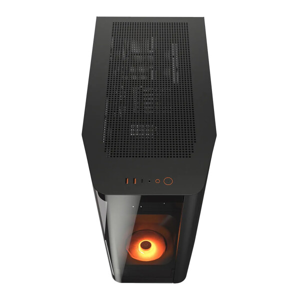 Gabinete Cougar Fv270 Gamer 1 Fan Argb Atx GABINETE COUGAR FV270 BLACK