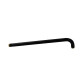 GRIFERIA BRAZO DE DUCHA RED 40CM NEGRO MATE BAÑO NEGRO