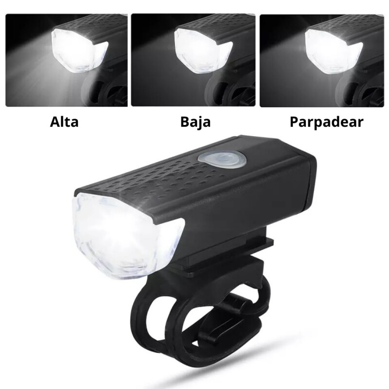 Luz Bicicleta Led Recargable Usb Delantera A Prueba De Agua Luz Bicicleta Led Recargable Usb Delantera A Prueba De Agua