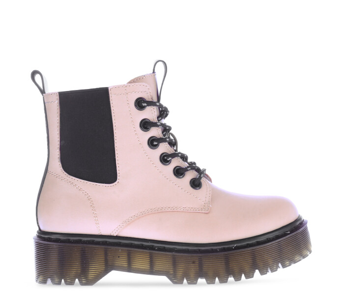 Bota JULIET con elastico y cierre lateral Pink