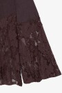 CAMISA ENCAJE Marron