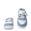 Championes Unisex Disney Frozen C/Velcro Blanco - Celeste