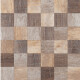 Guardas Y Decorados Madera 30.5X30.5 Porcelamika GAMAS DE MARRON