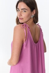 Vestido Nova Rosa Chicle