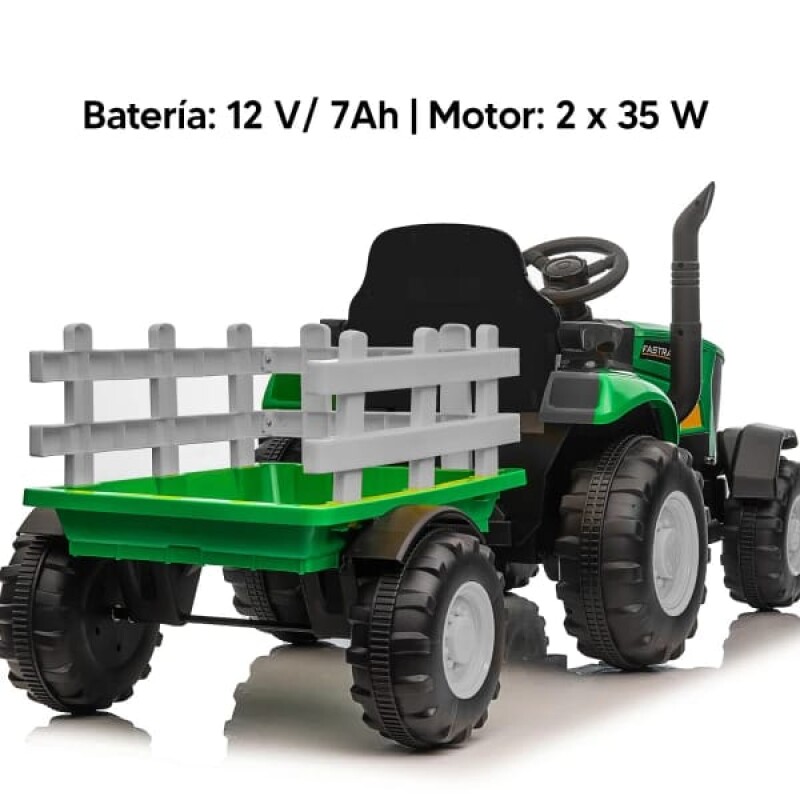 Tractor Eléctrico A Batería Infantil Tractor Eléctrico A Batería Infantil