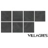 Porcelanato Black Stone 92x92 cm Mate y rectificado Porcelanato Black Stone 92x92 Cm Mate Y Rectificado
