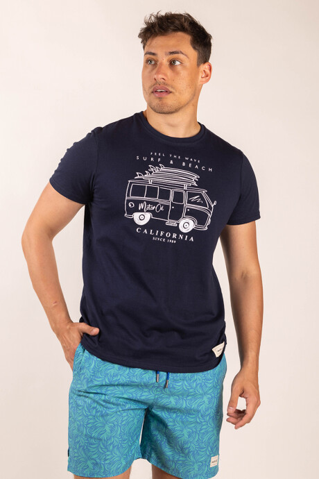 Remera Van Azul