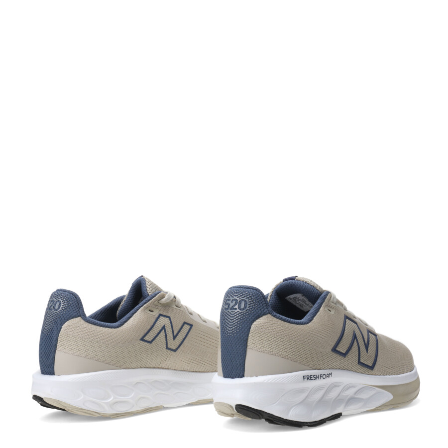 Championes de Hombre New Balance Championes Fresh Foam 520 Beige - Azul