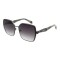 Lentes de sol De Acero Inoxidable Cuadrado Premium Negro/Ónix