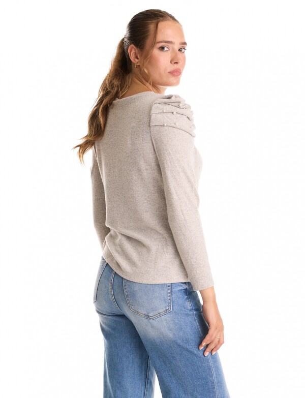 Buzo Soft Perlas GRIS