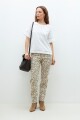 Remera con vainillas blanco
