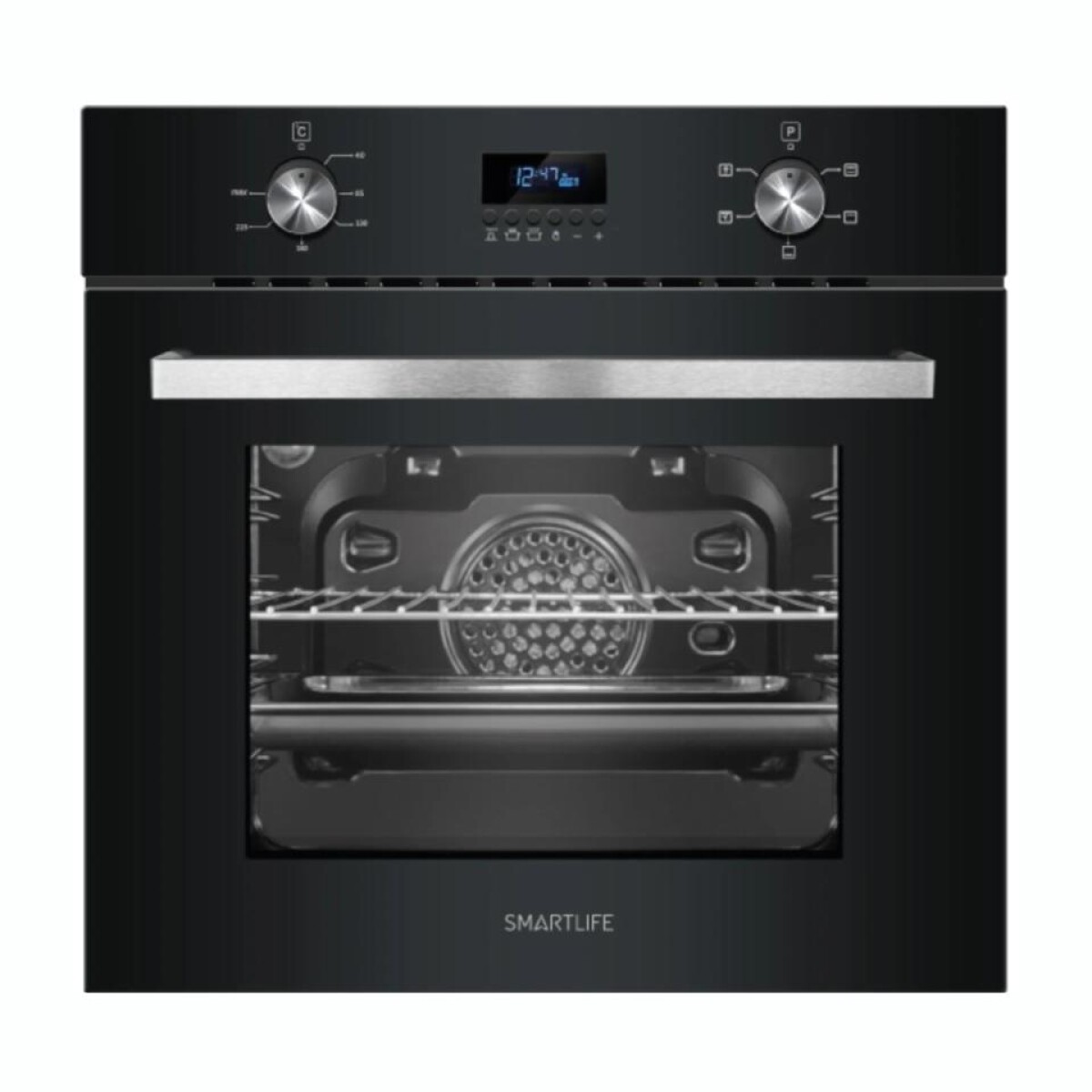 Horno Eléctrico De Empotrar SMARTLIFE SL-O6060DB Digital - Negro 