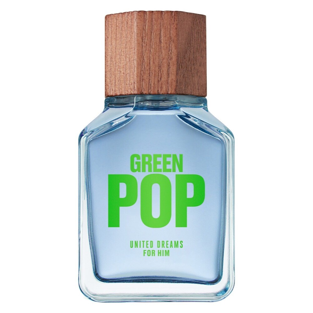 Benetton United Dreams Green Pop Hombre (Edición Limitada 2025) Eau de Toilette 100ml - Masculino