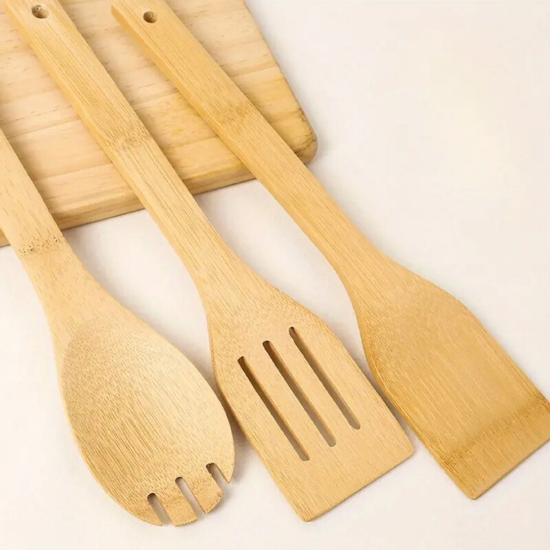 ESPATULA PERFORADA 30CM BAMBOO ESPATULA PERFORADA 30CM BAMBOO