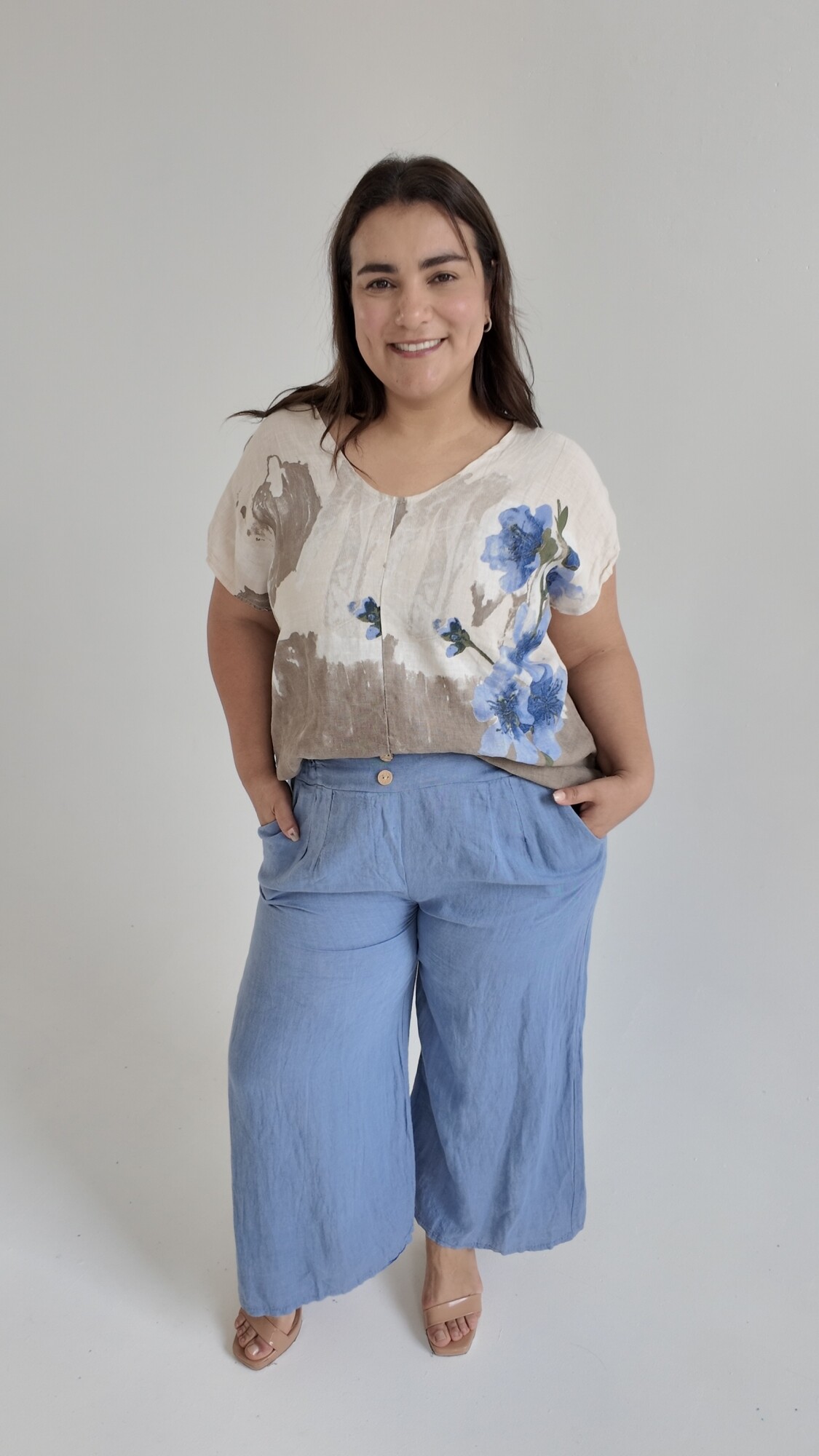 Blusa Celestina Beige