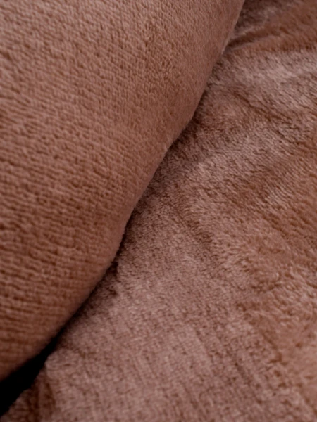 MANTA FLANNEL LISA 2 PLAZAS CAMEL