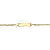 Pulsera Identidad Cartier -Oro bajo-Sin Piedra-PU8085 sinpiedra