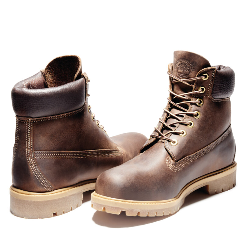 Botas Timberland Premium 6 Inch Waterproof Hombre Brown