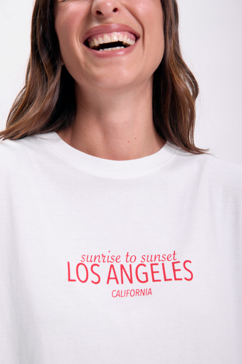 Remera oversize Blanco
