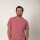 T-Shirt sin bolsillo y sin logo Polvo rosa