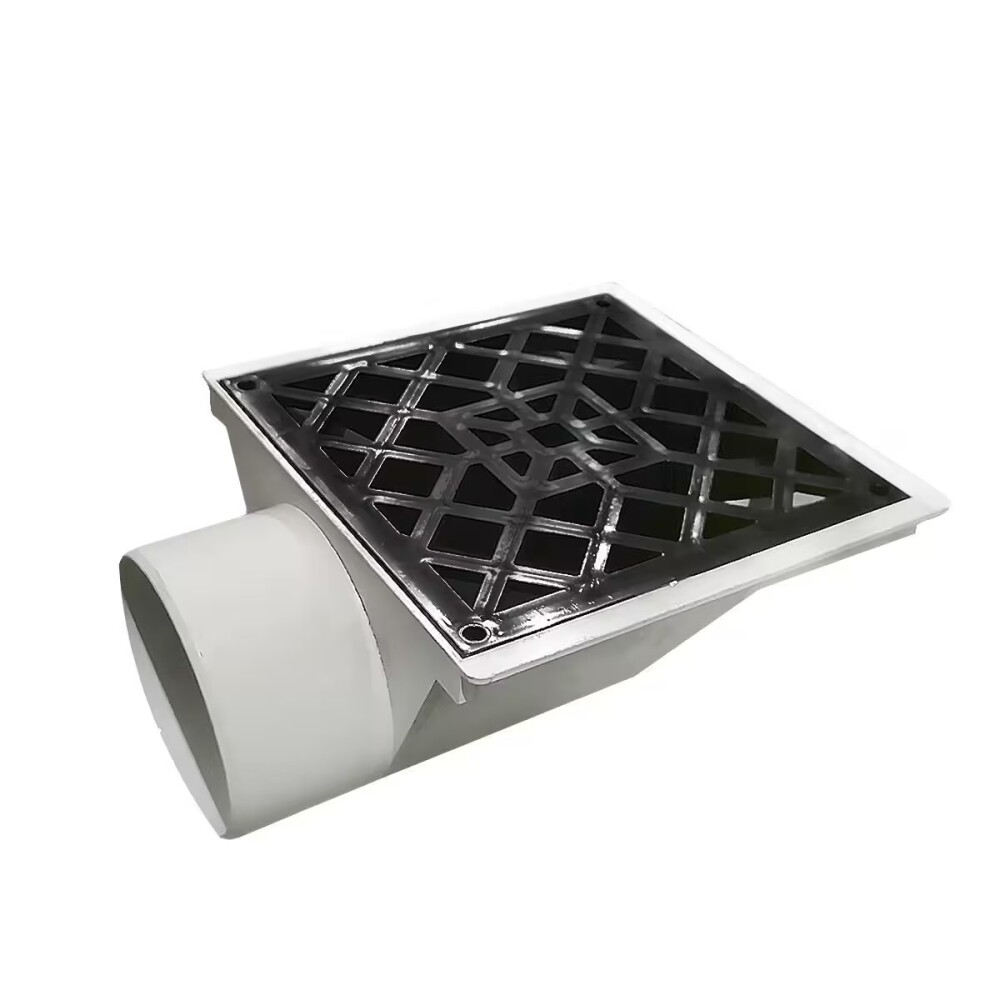 Embudo de azotea horizontal salida 110 20mm Embudo De Azotea Horizontal Salida 110 20mm