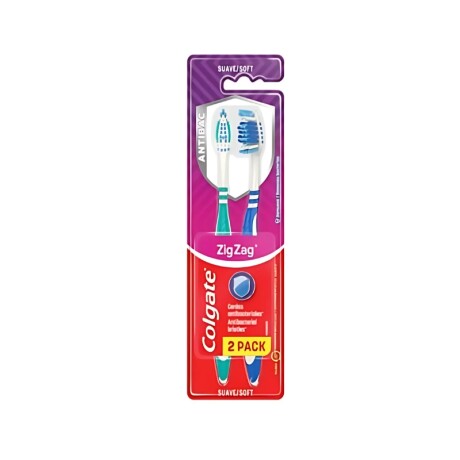 Colgate Zig Zag xtra alcance pack x2 cepillo dental Colgate Zig Zag xtra alcance pack x2 cepillo dental
