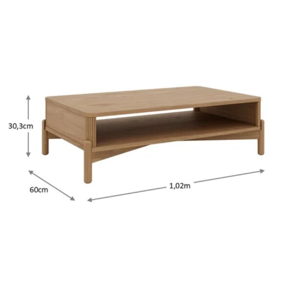 MESA DE CENTRO MADERA MACIZA - NEST MESA DE CENTRO MADERA MACIZA - NEST
