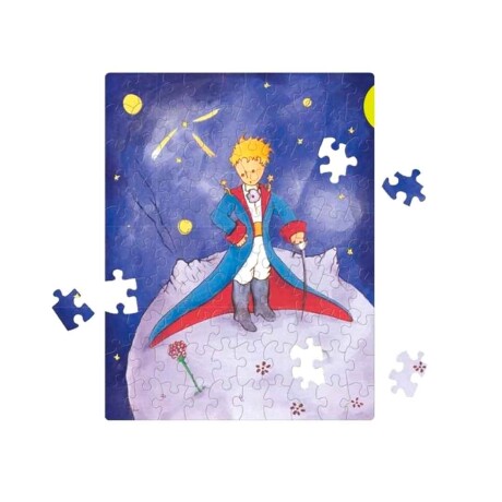 Libro El Principito con ilustraciones originales + puzzle 001
