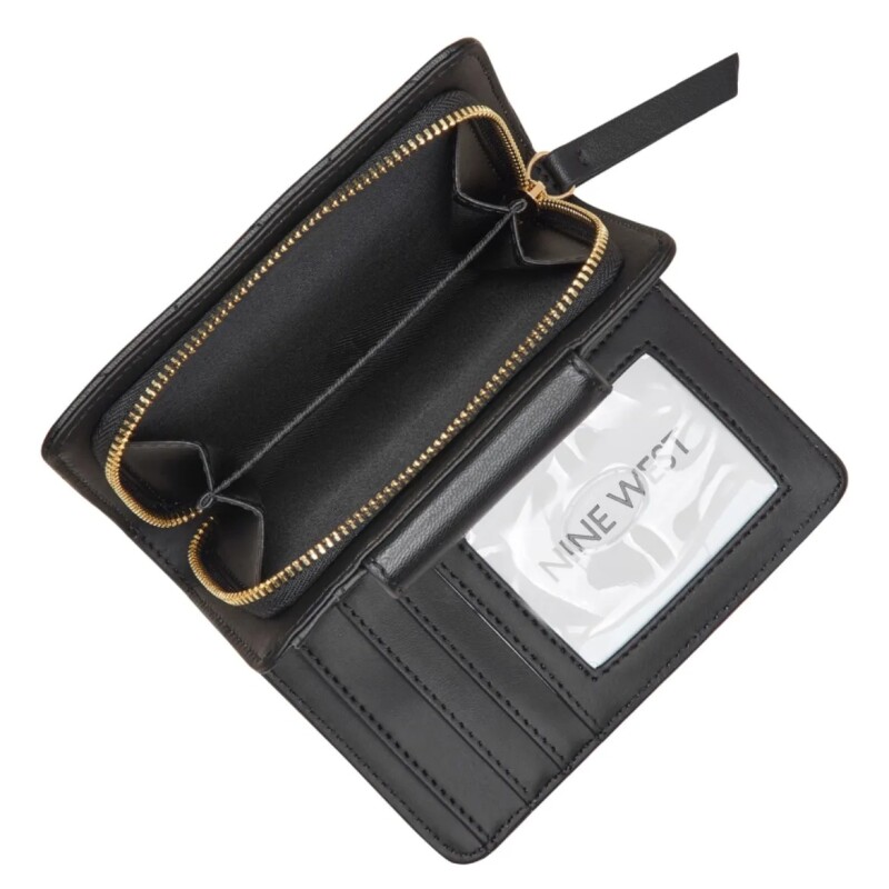 Small Leather Goods Mirabella Slg French Wallet Black