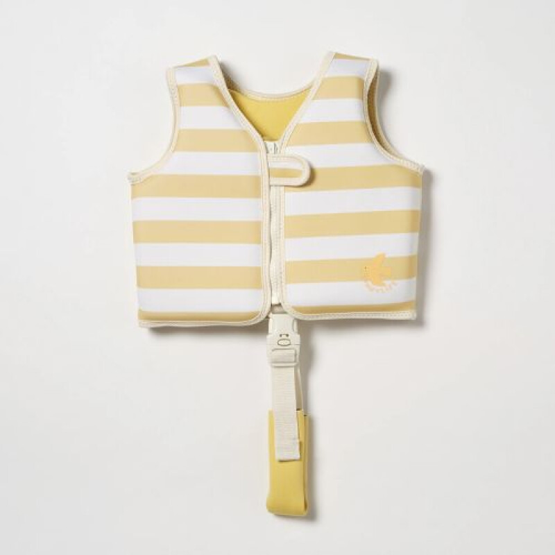 Chaleco Slavavidas Talle 2-3 años- Mustard Stripe Chaleco Slavavidas Talle 2-3 Años- Mustard Stripe