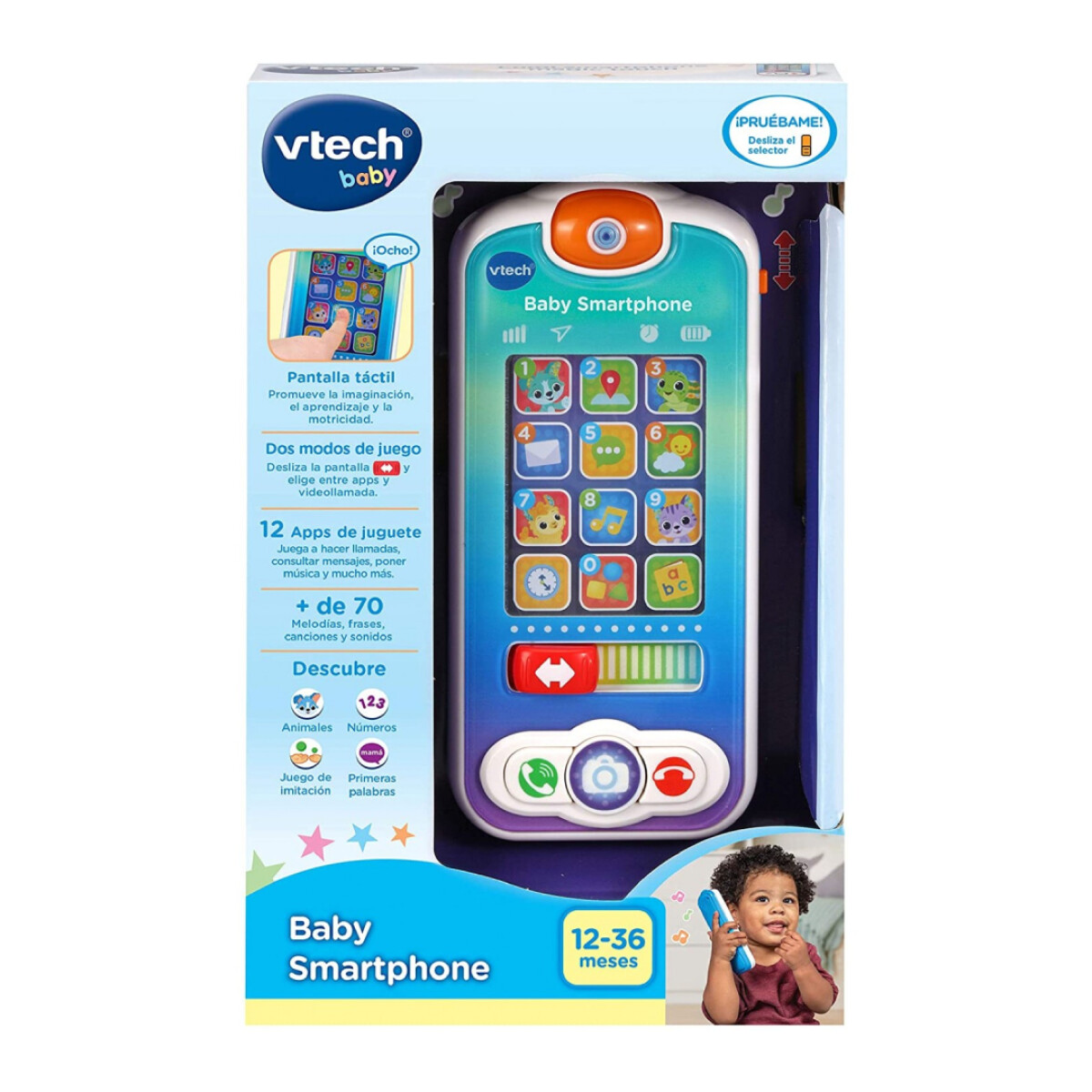 Baby Smartphone Vtech 537622 Interactivo - 001 