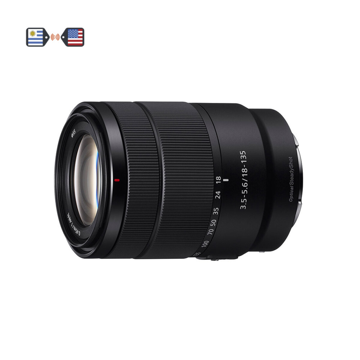 lente zoom estándar 18-135mm f3.5-5.6 aps-c 