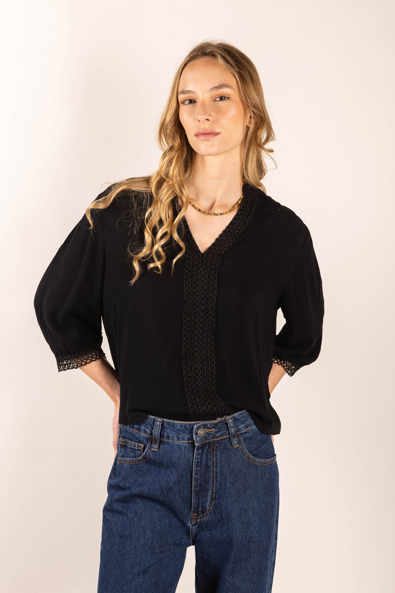 Blusa Belinda - Negro 