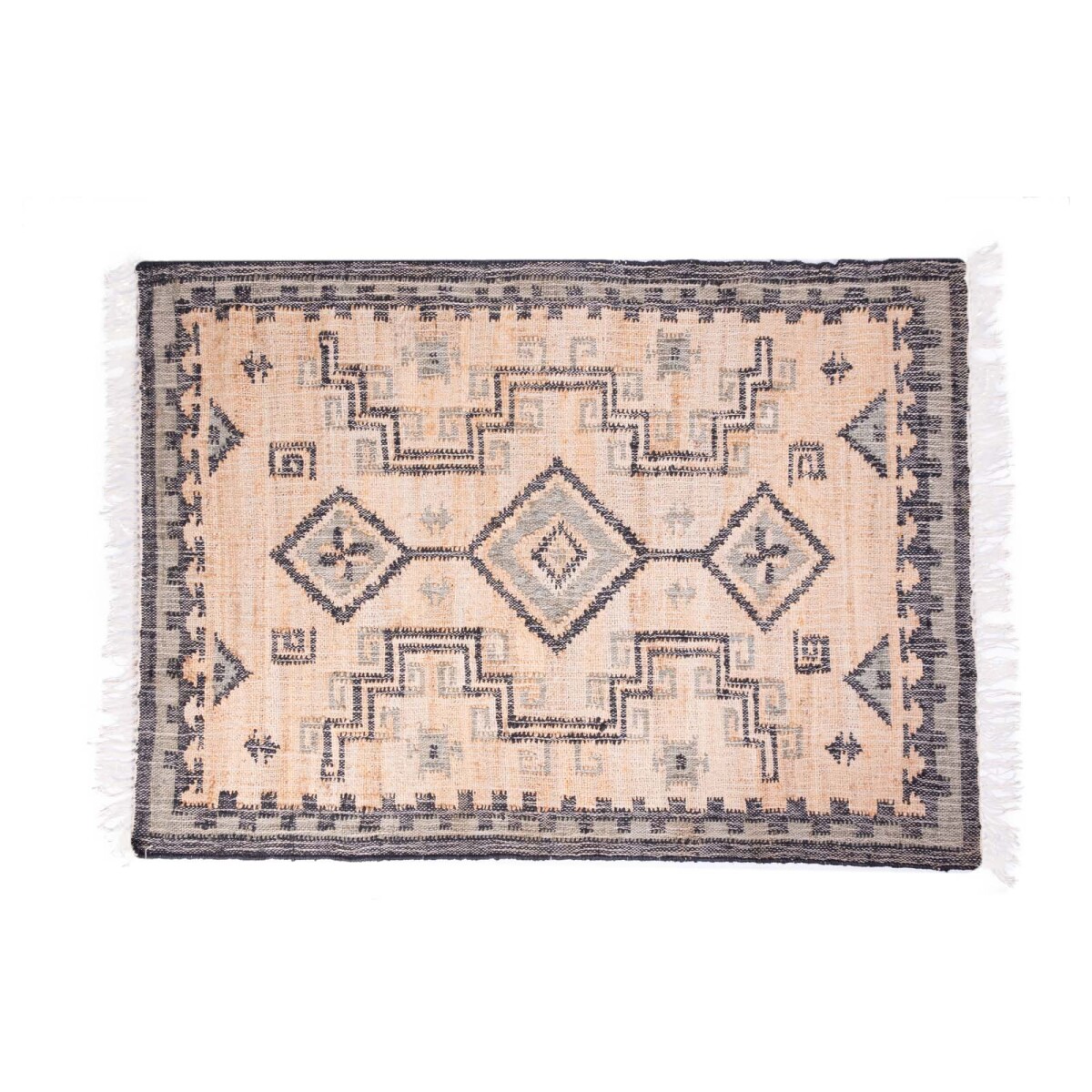 ALFOMBRA LANZAROTE - YUTE MULTICOLOR 