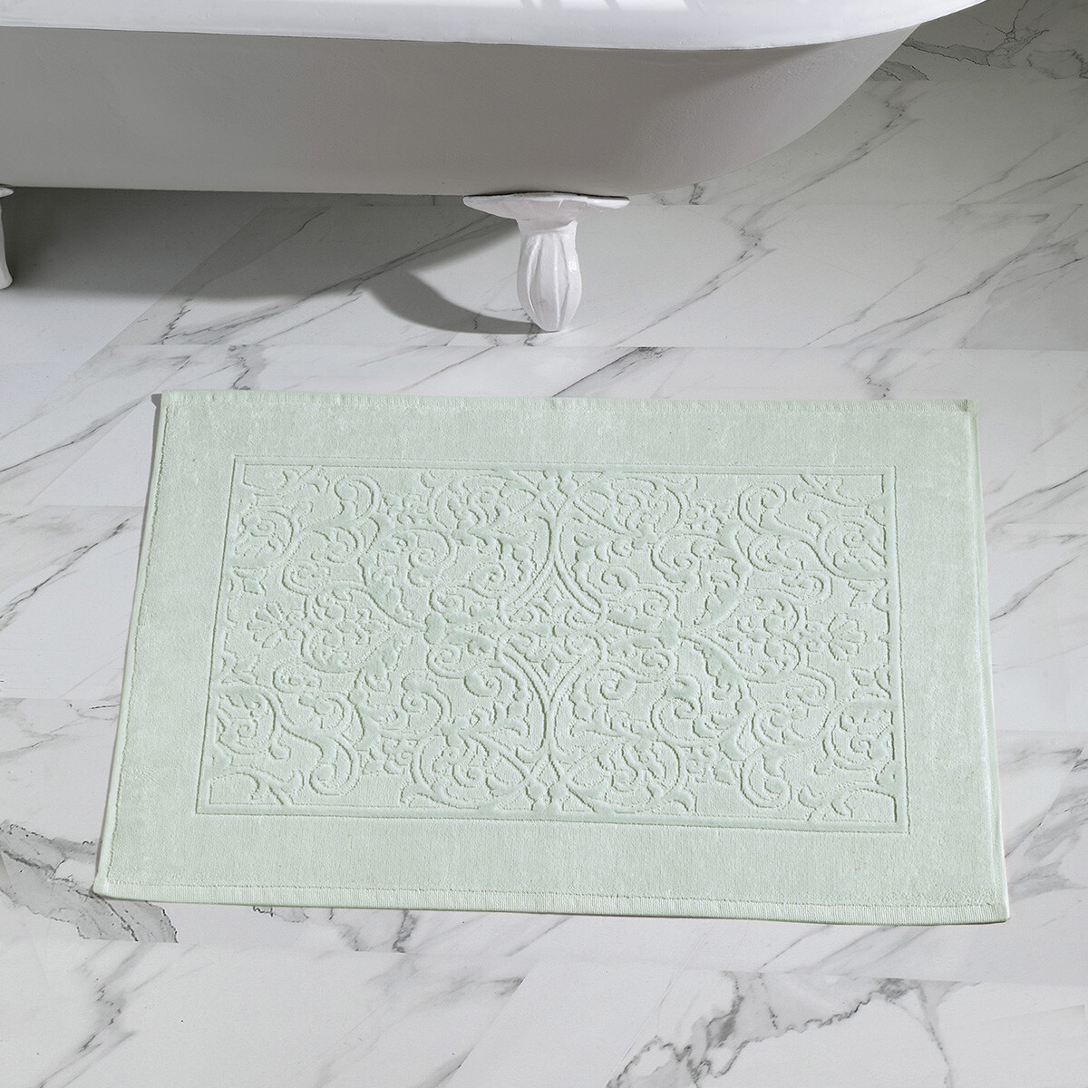 Toalla Piso Confort Dohler 100% Algodón 50 x 70 cm - VERDE AGUA 