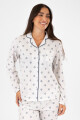 Corbatero pijama Blanco