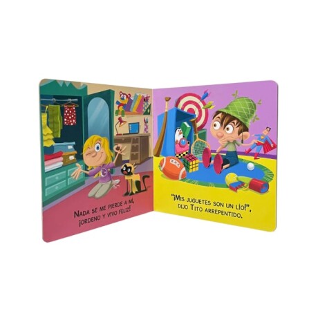 Libro Coleccion "Mis Buenos Habitos" Con el orden...Soy genial